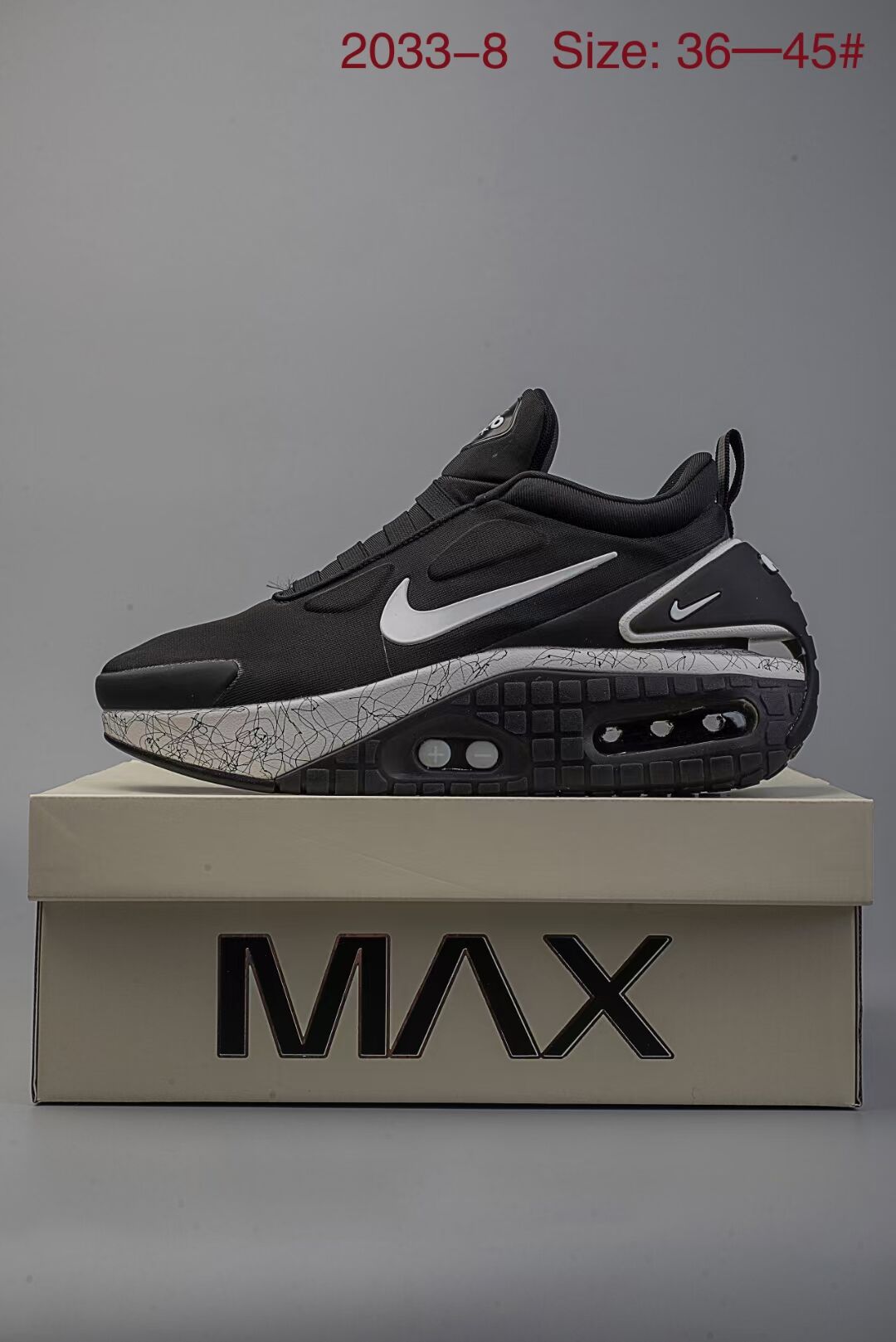 Nike Air MAX M 1 Black White Shoes